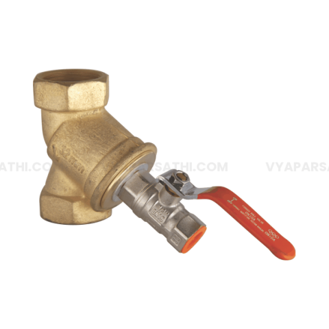 Onida Brass Line Filter Valve