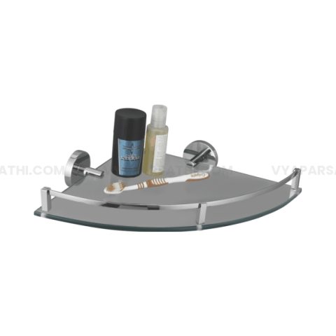 Onida CP Glass Corner Shelf | County Series
