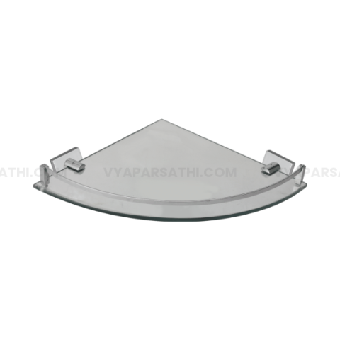 Onida CP Glass Corner Shelf | Grande Series