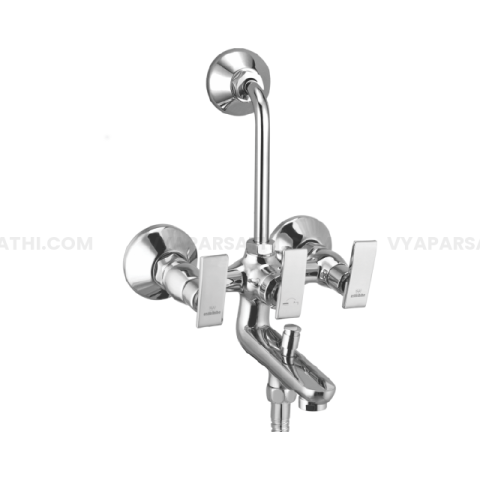 Onida 3-in-1 Wall Mixer with Bend | Cute Series