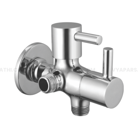 Onida 2-Way Angle Cock with Flange | Flora Series