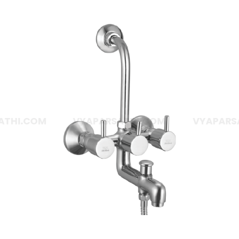 Onida 3-in-1 Wall Mixer with Bend | Flora Series