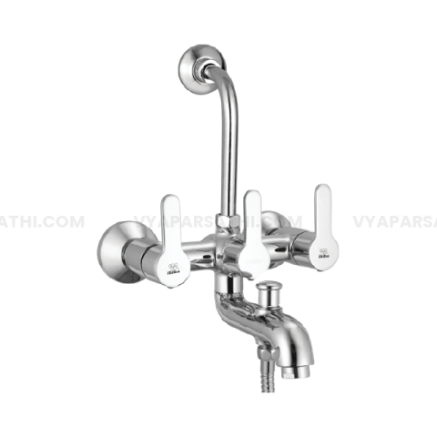Onida 3-in-1 Wall Mixer with Bend | Fashion Series