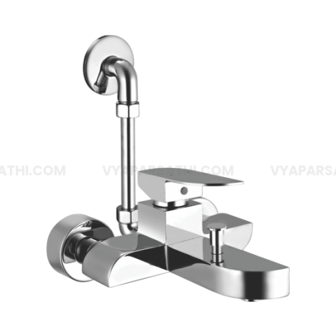 Onida 2-in-1 Single Lever Wall Mixer with Bend | Grace Series