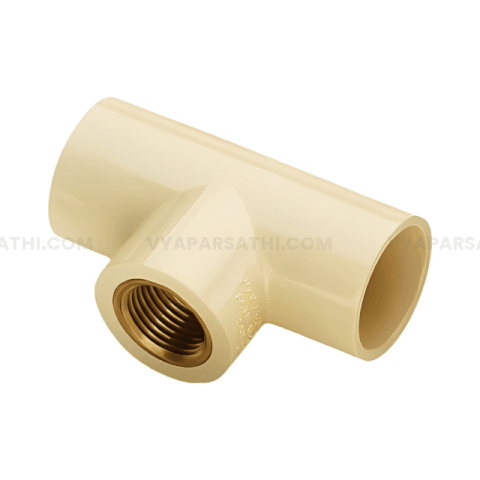 Waterflo CPVC Brass Tee