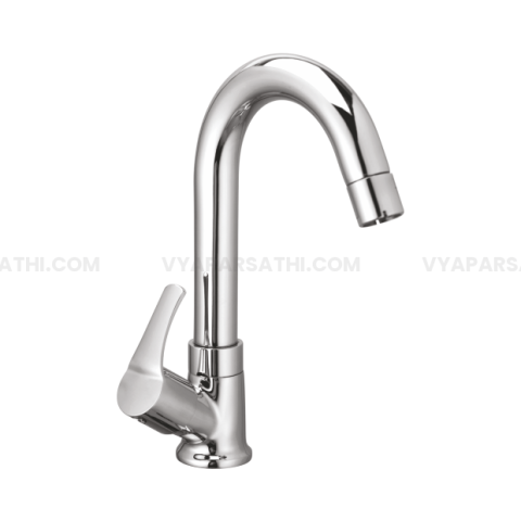 Onida Swan Neck Pillar Cock (Foam Flow) | Charm Series